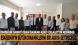 Sanayi Odası Başkan Adayı Kesikbaş, CHP'yi ziyaret etti