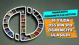 YAŞAM BOYU ÖĞRENMEYE İLGİ ARTIYOR