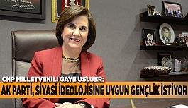 AK PARTİ SİYASİ İDEOLOJİSİNE UYGUN GENÇLİK İSTİYOR