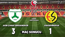 AKIN ÇORAP GİRESUNSPOR - ESKİŞEHİRSPOR