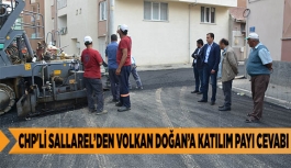 CHP'Lİ SALLAREL’DEN VOLKAN DOĞAN’A KATILIM PAYI CEVABI