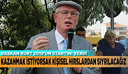 KAZANMAK İSTİYORSAK KİŞİSEL HIRSLARDAN SIYRILACAĞIZ