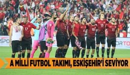 A Milli Futbol Takımı, Eskişehir'i seviyor