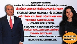 BURADAKİ GÖREVİM BİTERSE FAKÜLTEME DÖNER HOCALIĞIMI YAPARIM