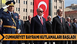 CUMHURİYET BAYRAMI KUTLAMALARI BAŞLADI