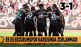 ES ES ERZURUMSPOR KARŞISINDA ZORLANMADI