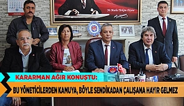 KARARMAN’DAN SAĞLIK SEN’E AĞIR ELEŞTİRİ