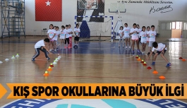 KIŞ SPOR OKULLARINA BÜYÜK İLGİ