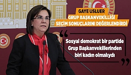 Sosyal demokrat bir partide grup başkanvekillerinden biri kadın olmalıydı