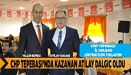 CHP TEPEBAŞI’NDA KAZANAN ATİLAY DALGIÇ OLDU