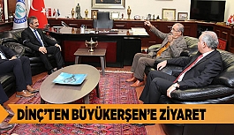 DİNÇ’TEN BÜYÜKERŞEN’E ZİYARET