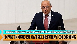 DİYANETİN KURUCUSU ATATÜRK'E BİR FATİHA’YI ÇOK GÖRDÜNÜZ