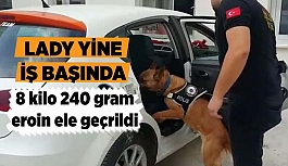 Eskişehir'de 8 kilo 240 gram eroin ele geçirildi