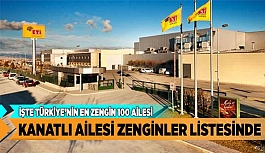 KANATLI AİLESİ ZENGİNLER LİSTESİNDE