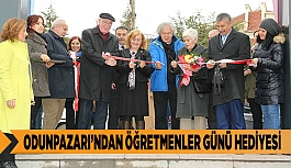 ODUNPAZARI’NDAN ÖĞRETMENLER GÜNÜ HEDİYESİ