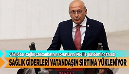 SAĞLIK GİDERLERİ VATANDAŞIN SIRTINA YÜKLENİYOR