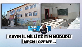 SAYIN İL MİLLİ EĞİTİM MÜDÜRÜ NECMİ ÖZEN'E…