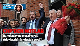 CHP'DEN NOTLAR