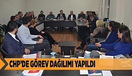 CHP ESKİŞEHİR İL ÖRGÜTÜ'NDE GÖREV DAĞILIMI YAPILDI