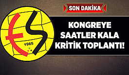 KONGREYE SAATLER KALA KRİTİK TOPLANTI