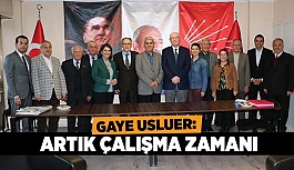 USLUER: ARTIK ÇALIŞMA ZAMANI