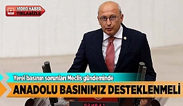 Yerel basının sorunları Meclis gündeminde