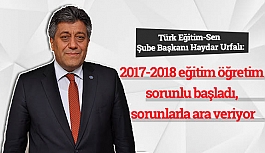2017-2018 eğitim öğretim sorunlu başladı, sorunlarla ara veriyor
