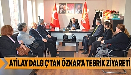 Atilay Dalgıç’tan Özkar’a tebrik ziyareti