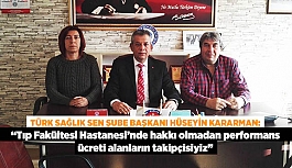 Kararman: Haksız performans ücreti alanların takipçisiyiz