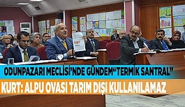 ODUNPAZARI MECLİSİ’NDE GÜNDEM“TERMİK SANTRAL”