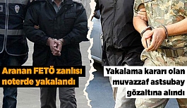 Aranan FETÖ zanlısı noterde yakalandı