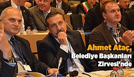 Ataç, Belediye Başkanları Zirvesi'nde