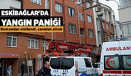 BAĞLAR'DA YANGIN PANİĞİ