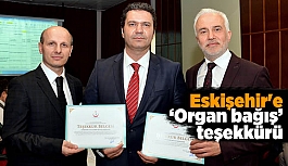 Eskişehir'e "organ bağışı" teşekkürü