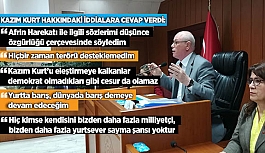 Kazım Kurt: Hiç kimse kendisini bizden daha fazla milliyetçi sayma şansı yoktur