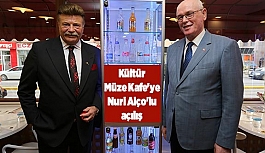 Kültür Müze Kafe'ye Nuri Alço'lu açılış