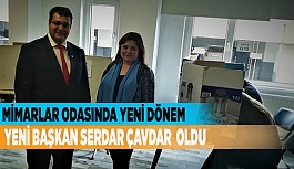 MİMARLAR ODASI’NIN YENİ BAŞKANI SERDAR ÇAVDAR