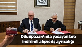 Odunpazarı’nda yaşayanlara indirimli alışveriş ayrıcalığı