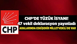 CHP’Lİ 47 VEKİLDEN ORTAK TÜZÜK AÇIKLAMASI