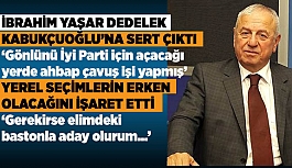 DEDELEK’TEN SERT AÇIKLAMALAR: “BİZ KENDİ İRADESİ İLE GELİP, ONLARI SİLEN VE BİR GECE DE APARTMANLARDA KAYIT YAPANLARIN KARŞISINDAYIZ”