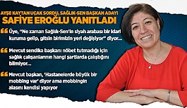 EROĞLU: SAĞLIK-SEN’DE YAŞANACAK İSTİFALARIN ÖNÜNE GEÇEBİLMEK İÇİN ADAY OLDUM…