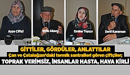 ESKİŞEHİRLİ ÇİFTÇİLER ÇAN VE ÇATALAĞZI’NI ANLATTI