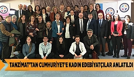 HÜMED VE KENT KONSEYLERİ KADIN EDEBİYATÇILARI ANLATTI