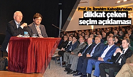 Kaboğlu'ndan dikkat çeken seçim açıklaması