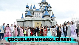 MASAL ŞATOSU’NDA 925 ÇOCUĞA MASAL ANLATILDI