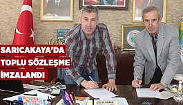 SARICAKAYA'DA TOPLU SÖZLEŞME SEVİNCİ