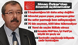 Sinan Özkar: İl başkanlığına bir daha aday değilim