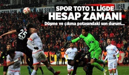 1. Ligde hesap zamanı