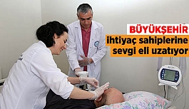 BÜYÜKŞEHİR  İHTİYAÇ SAHİPLERİNE   SEVGİ ELİ UZATIYOR