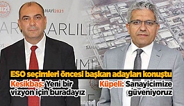 Eskişehir Sanayi Odası seçimleri öncesi başkan adayları konuştu